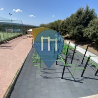 Barra per trazioni all'aperto - Uri - Parco Fitness Academy Uri