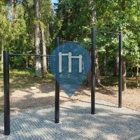 Outdoor Pull Up Bars - Kaunas - J. Basanavičiaus parkas in Panemunės