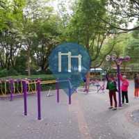 Shanghai - Outdoor Exercise Gym - Baoshan Qu-Peony Mansion