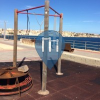 Siracusa - Barras de dominadas al aire libre - Porto Piccolo