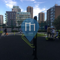 Londres (Whitechapel) - Gym en plein air - Rope Walk Gardens