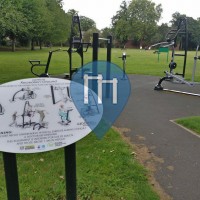 уличных спорт площадка - Ноттингем - Outdoor Gym Lenton Recreation Ground