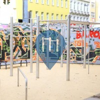 Parque Calistenia - Viena - Exercise Equipment Kardinal-Nagl-Platz