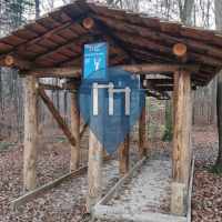 Barra per trazioni all'aperto - Metzingen - Waldsportpfad Metzingen - Ninja Parkour