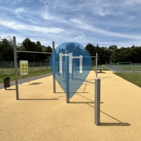 Barra per trazioni all'aperto - Bonn - Playparc Street Workout Park Bonn Wittestraße Rheindorf