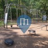 Barra per trazioni all'aperto - Kaunas - Ąžuolynas park Street Workout