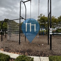 Воркаут площадка - Вихокен - Lincoln Harbor Park Exercise Equipment New York