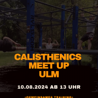 Calisthenics Meet Up Ulm 10. August 2024