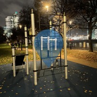 Parc Street Workout - Moscou - Парк Набережный - Moscow City View Spot