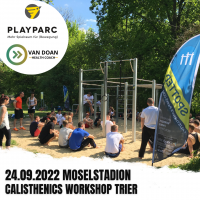 Calisthenics Workshop Moselstadion Trier - Powered by Playparc